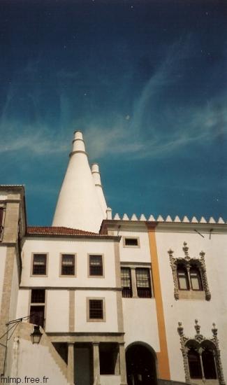 Cheminées coniques du palais